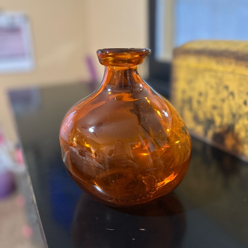 Unique Recycled Glass Balloon Vase